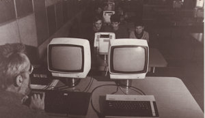 Szkoła przyzakładowa - komputerownia