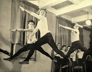 Album - Druga młodość kopalni Kościuszko - balet kop. Kościuszko ćwiczy, fot. Adam Bogusz, Jaworzno 1960r.